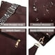 thumbnail image 5 of AUYOCO Bolso bandolera de piel vegana para mujer, bolso cruzado con correa para guitarra, bolsillos con cremallera, bolso de hombro, 5 of 5