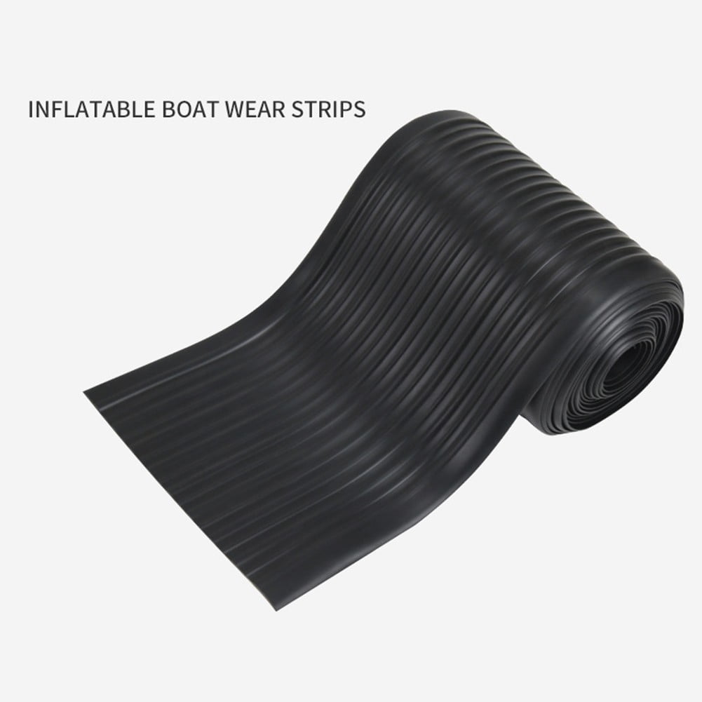 PASILI 9.8Ft Inflatable Boat Wear Strips Kayaks Chassis Armor Rubber Protective Strip For Inflatable Boats, Kayaks, Speedboats, Fishing