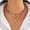 Gold+Silver, variant on Gold Layered Necklaces for Women Chunky Silver Necklace Coin Paperclip Stacked Necklace Trendy Statement Jewelry