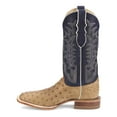 thumbnail image 3 of Justin Boots Mens Chisolm 13 Inch Full Quill Ostrich Square Toe Cowboy  Mid, 3 of 5