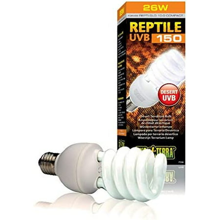 

Exo Terra Repti-Glo 10.0 Compact Desert Terrarium Lamp UVB Light Bulb for Reptiles PT2189