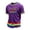 Purple, variant on Rainbow Pride Tee for Men, Gay Pride Casual Crewneck Short Sleeve Summer Tops