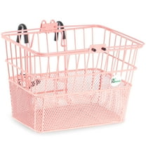 Wire Bike Basket, Pink
