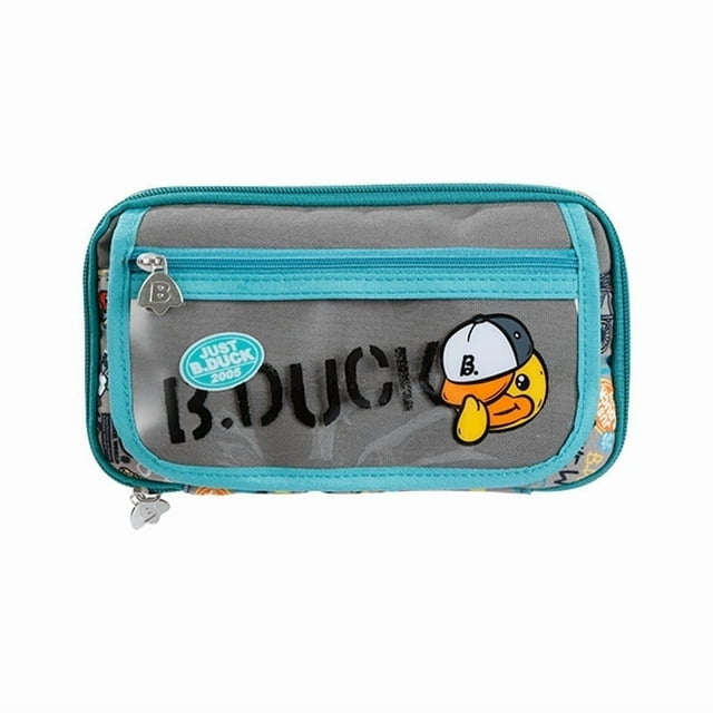 Comix Pencil Pouch with Compartments,Large Capacity Oxford Cloth Storage Case with Zipper for Pens, Tools & Office Supplies, Green