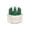 Green, variant on Suction Cup Knife Sharpener, Compact 2-Stage Kitchen Knife Sharpener with Coarse and Fine V-Shaped Grooves for Steel and Ceramic Blades, Manual Sharpening Tool, Small Portable Home Sharpener