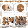 thumbnail image 3 of Kit de guirnaldas con forma de arco de globos para Ouddy Party, 170 piezas, con diseño de vaquero, 3 of 8