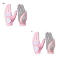 thumbnail image 4 of Redempat Golf Gloves Soft Ladies Breathable Comfortable Microfiber cloth Practical Pink 19 2Set, 4 of 6