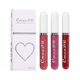 thumbnail image 2 of Set de 3 Brillos Labiales Mate | Brillo Labial En Vaso Antiadherente | 7,5 Ml | Fórmula de Larga Duración a Prueba de Besos | 12 Colores | Lentejuelas Perladas | Caja de 11 X 4,5 X 2 Cm, 2 of 3