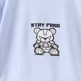 thumbnail image 7 of CAICJ98 Toddler Baby Boy Girl Cute Animals Cat Print T-Shirt Tops 6 12 18 24 Months 2T 3T 4T 5T Kids Short Sleeve Cotton Graphic Tee Shirts Basic Summer Tees (Light Blue,2-3 Years), 7 of 7