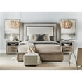 thumbnail image 4 of Beaumont Lane Transitional Cal King Upholstered Panel Bed in Gray Wood, 4 of 4