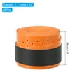 thumbnail image 2 of Uxcell 43.3" Non-Slip Tennis Racket Overgrip Tape Wraps with Hole Orange 9 Pack, 2 of 6