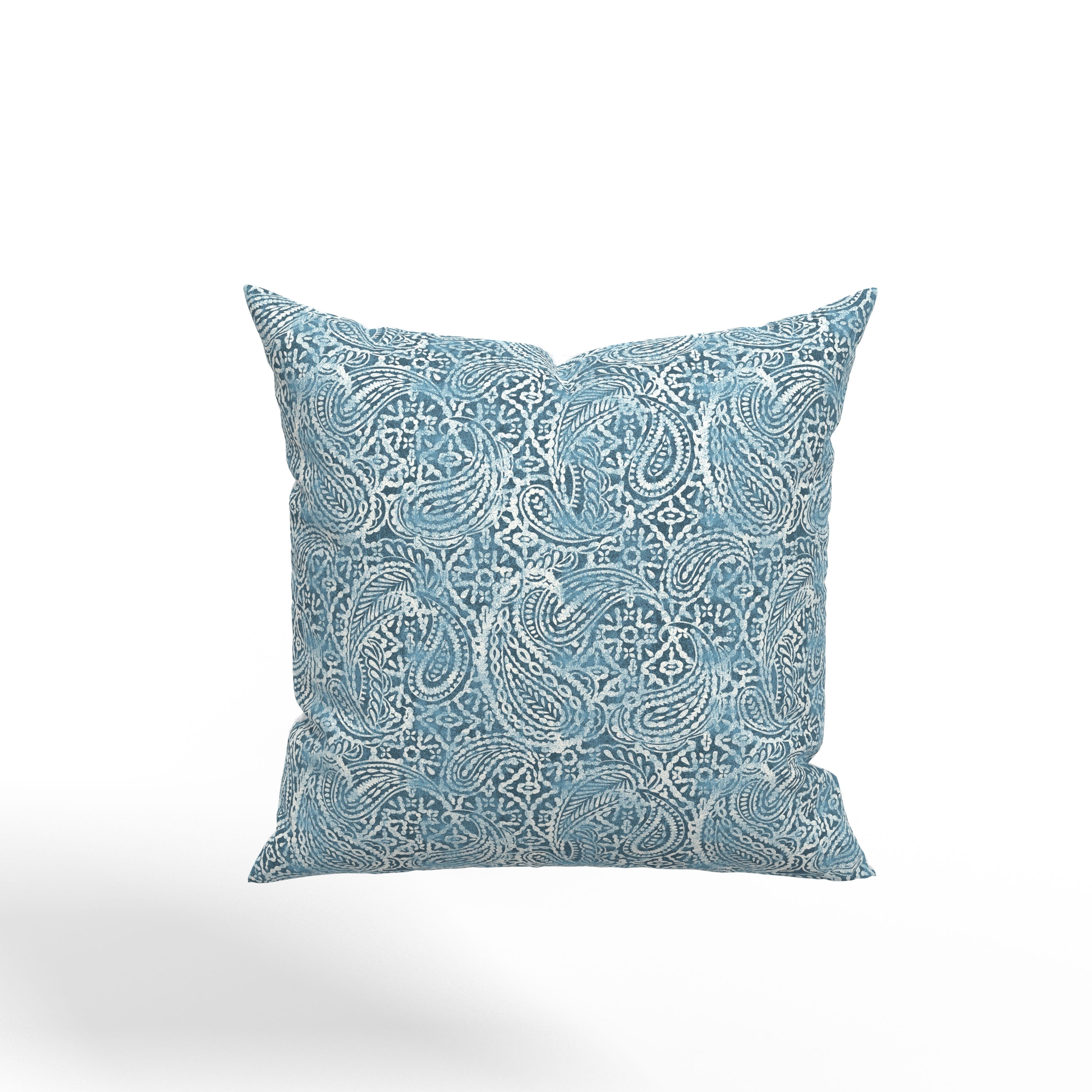 (2 pack) Better Homes & Gardens 100% Cotton Paisley Blue, 2 Yard Precut Fabric