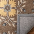 thumbnail image 3 of SAFAVIEH Martha Stewart Folklore Geometric Floral Wool Area Rug, Monk's Cloth, 4' x 6', 3 of 5