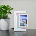 thumbnail image 4 of Sentmoon Picture Frame Frames Magnetic Levitation Photo Frame with LED Lights Three Sided Photo Frame Photo Display Frame, 4 of 6