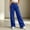Blue, variant on JOANKDMI High Waisted Lounge Trousers for Women Wide Leg Athletic Pants with Pockets Tummy Control Loose Baggy Joggers for Yoga Workout Running and Everyday Wear