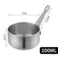 thumbnail image 1 of Bgsha Pot Gravy Stainless Steel Milk Pot Mini Sauce Pan Small Saucepan Nonstick, 1 of 7