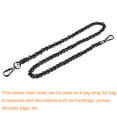thumbnail image 3 of Uxcell Purse Chain Strap - 39" Purse Strap Shoulder Cross Body Replacement Strap, Black&Dark Grey, 3 of 6