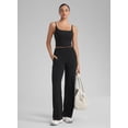 thumbnail image 5 of CRZ YOGA Butterlift Padded Workout Longline Sports Bras for Women U Back Crop Tank Tops, 5 of 9