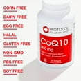 thumbnail image 6 of Protocol CoQ10 400mg with Vitamin E - Heart Health Support - 60 Softgels, 6 of 8