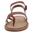 thumbnail image 4 of Women's Journee Collection Vasek Flat Thong Sandal Tan Faux Leather 6.5 M, 4 of 7