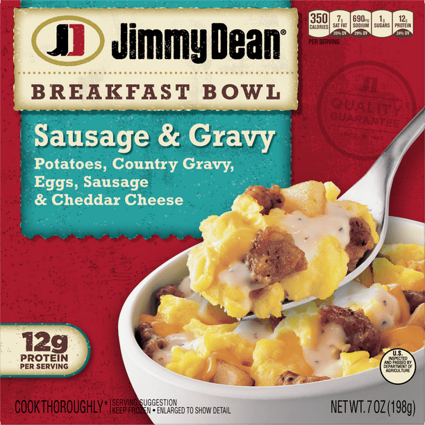 Jimmy Dean® Sausage & Gravy Breakfast Bowl, 7 oz.