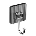 thumbnail image 2 of Adhesive Hanger Hooks, Adhesive Sticky Hooks Unique Design Seamless  for Kitchen Crystal Color,Gray,Champagne,Green, 2 of 8