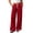 Red, variant on Bovxnpu Unisex Girls Casual Athletic Pants Kids Fleece Pleated Elastic Waist Wide Leg Sweatpants Bottoms
