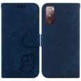 thumbnail image 2 of Compatible with Samsung Galaxy S20 FE 4G/ 5G Embossed Cute Tiger Flip Folio Wallet Case Card Pocket Holder Cover, 2 of 5