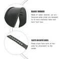 thumbnail image 2 of 1 Pair of Exercise Bike Pedal Straps Rubber Anti- Pedal Straps Exercise Bike Fixing Replacement Straps Adjustable Footrest Straps ( Black ), 2 of 6