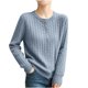 thumbnail image 2 of Neewe Long Sleeve Bitton Shirts for Women School Outfits Fall Fashion Winter Clothes Workout Comfy Basic Tees 2026, 2 of 5