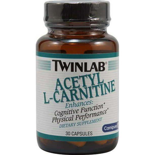 Twinlab Acetyl LCarnitine Capsules, 30 Ct