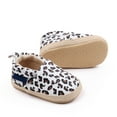thumbnail image 5 of Baby Girls Boys Leopard Print Walking Shoes Toddler Soft Sole Non Slip Flat Loafers Unisex Casual Dress Shoes, 5 of 8