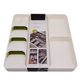 thumbnail image 3 of Cajón de cocina Organizador de cubiertos Bandeja multifunción grande para ahorrar espacio para cubiertos Cubiertos, 3 of 7