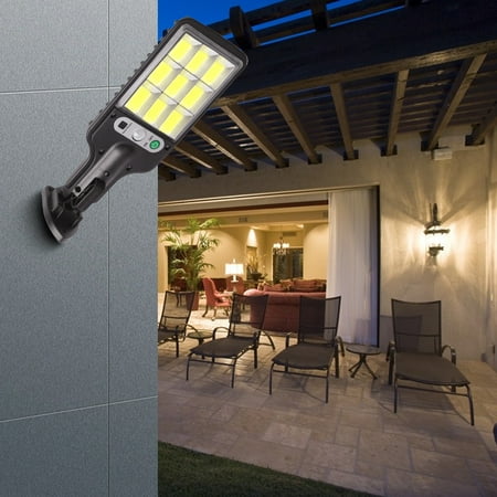 

Banghong Garden Lights Outdoor Lights For Yard Solar Street Light Ip65 Waterproof Dusk To Da-Wn With Motion Sensor Led Security Flo-Od Light For Parking Lot With 108 Cob Lamp Beads