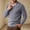 Light Gray, variant on Sorvello Men's Fake Two Piece V Neck Cable Knit Sweater Long Sleeve Casual Fall Winter Pullover Top Layering Loungewear Army Green L