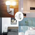 thumbnail image 5 of 4 Pieces E27 With Switch Construction Socket Ac 220v Electrical Socket For Kitchen Wall Lamp Adapter Led Light Bulb Holder (white), 5 of 5