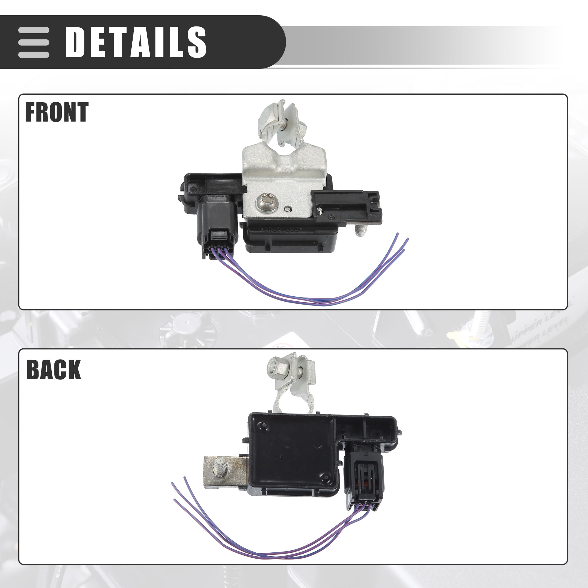 Unique Bargains Battery Sensor Terminal Connector for Honda Accord for Acura RLX