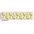 thumbnail image 3 of Ambesonne Floral Fabric by the Yard Upholstery, Blooming Narcissus Flowers, 5 Yards, Earth Yellow Pale Grey, 3 of 5