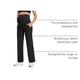 thumbnail image 4 of Pantalones CRZ YOGA Butterluxe Pierna Ancha Maternidad Negro L, 4 of 6