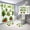 Christmas Pine Cones 11, variant on 4 Piece Christmas Pine Cones Shower Curtain Set Holly Baubles Evergreen Leaves Bathroom Sets with Non-Slip Rugs, Toilet Lid Cover and Bath Mat with Standard Size