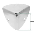 thumbnail image 2 of Hmoddpon-4pcs 40mm Case Metal Corner Angle Protectors Box Chest Trunk Bracket, 2 of 7