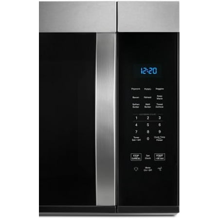 Whirlpool - 1.7 Cu. Ft. Over-the-Range Microwave with 1000-Watts Cooking Power - Stainless Steel