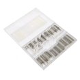 thumbnail image 1 of Noref 270Pcs Stainless Steel Watchband Spring Bar 8-25mm Watch Strap Ear Sets, Watch Strap Spring Bar, Watchband Steel Bar, 1 of 8