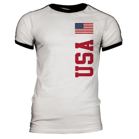 World Cup USA Mens Soccer Jersey T-Shirt (Best Soccer Jerseys Of All Time)