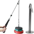 thumbnail image 2 of facefd Steel Weight Plate Loading Pin Steel Workout Weights Lifting Holder Stand Rack Pulley Cable Machine System Weights Stand No.2, 2 of 6