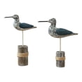 thumbnail image 2 of 2 esculturas de madera de aves marinas, figuras decorativas, estatuas de gaviota para dormitorio, patio, chimenea, sala de estar, armario., 2 of 9