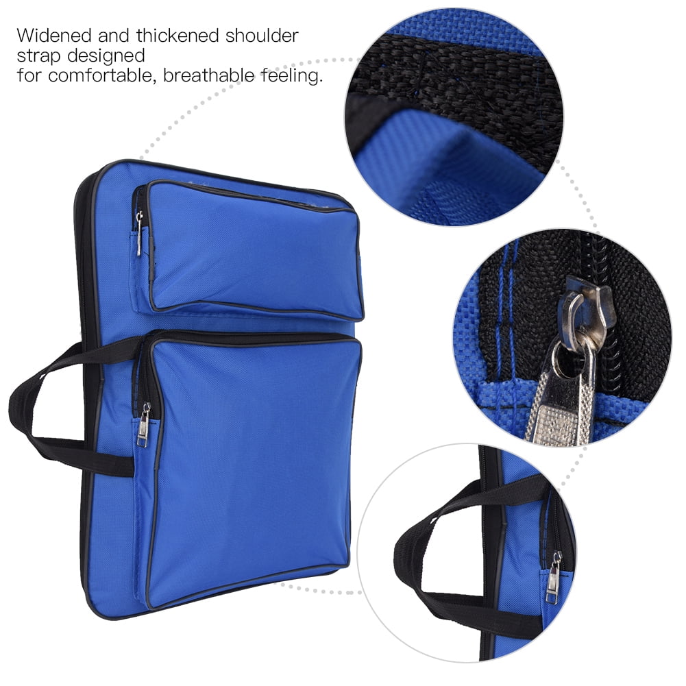 Sac à Dos Artiste Pour Planche à Dessin – Portfolio Transportable 48x35 Cm | Sac étanche Avec Compartiments | Idéal Croquis, Peinture, Cadeau Créatif - 3
