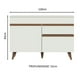 thumbnail image 2 of Madesa Gabinete Bajo de Fregadero 2 Puertas y 1 Cajón Reims Blanco, 2 of 10