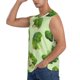 thumbnail image 3 of Balery Broccoli 3 Camisetas sin mangas para hombre, absorbe la humedad y protege contra el mal olor.-3X-Large, 3 of 7