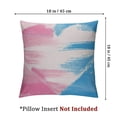 thumbnail image 4 of nygtbtfer Throw Pillow Cover Blue Transgender Pride Flag in Form of Heart Pillowcase Home Decorative Square Pillow Case Cushion Cover White, 4 of 7